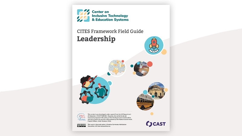 Screenshot of the cover of the CITES Framework Field Guide for Leadership