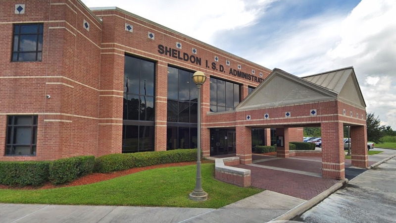 Photo of the Sheldon Independent School District building