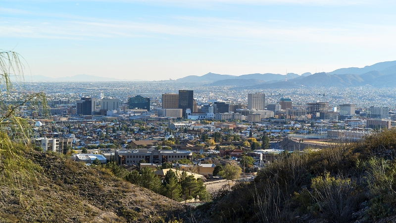 Photo of the El Paso, TX skyline
