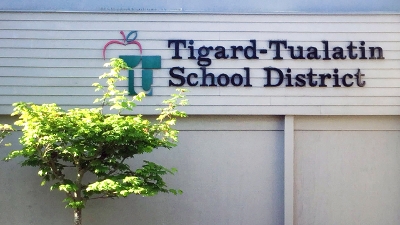 Photo of the Tigard-Tualatin School District building